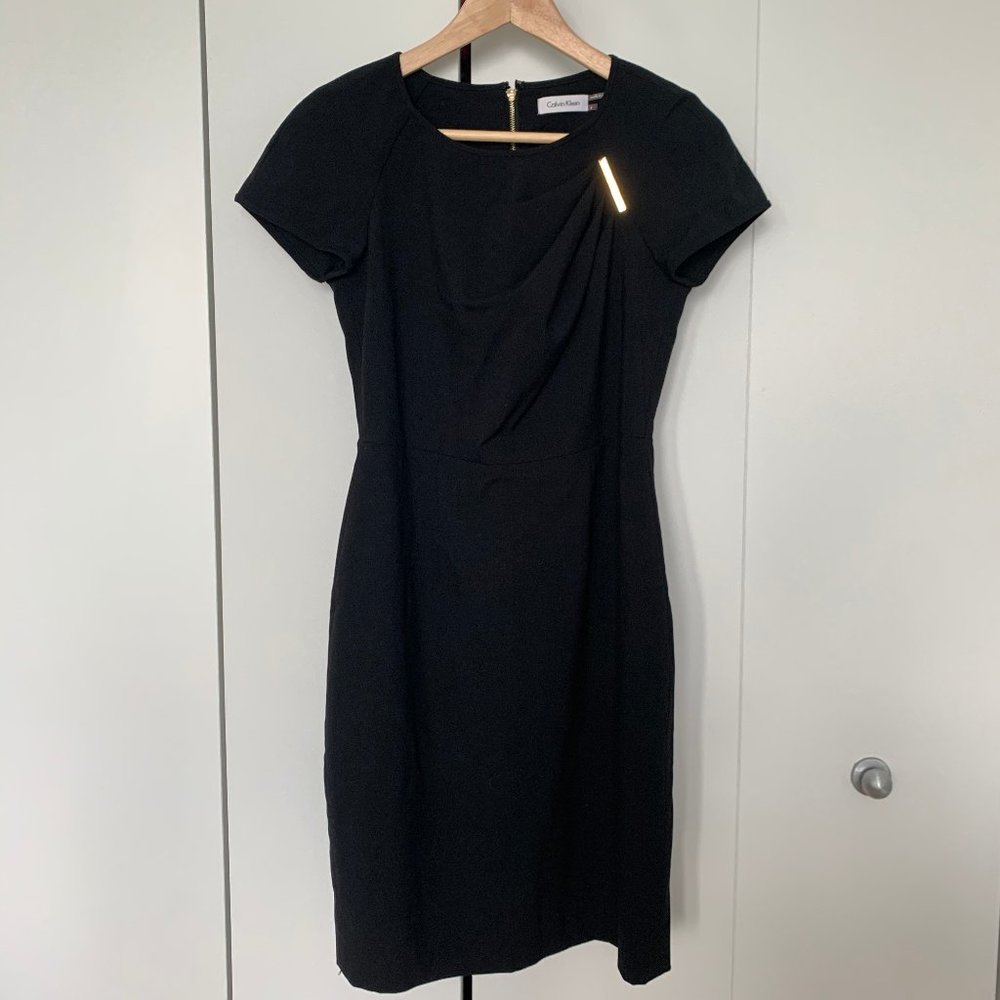Calvin Klein Women's Pleated Dress